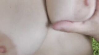 Boobs you can't ignore, a title that perfectly fits the steamy scene