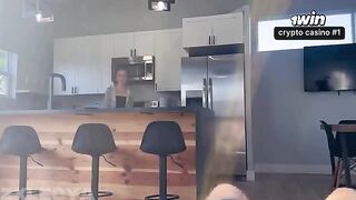 The cutest striptease with a blonde in POV quality