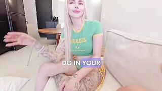 The interview turned into a casting for a porno