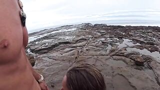 The beach is always damp — from the water and because of the passionate encounters