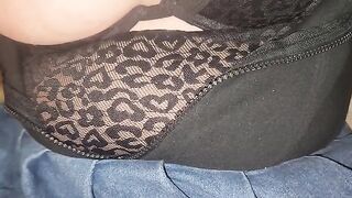 She bounces on his cock as if racing in a passionate competition