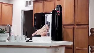 A girl with big boobs is having fun with her sexy neighbor