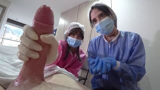 A doctor checks the member at any cost, even in public places