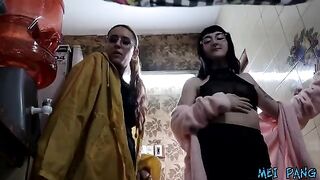 The plumber got fucked hard by two Argentina babes