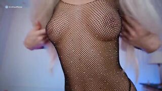 Fit cutie EmiliaBunny rides cock like a bad girl
