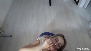 Anny Walker’s stepsister asked her to bring her to orgasm in a steamy roleplay scene