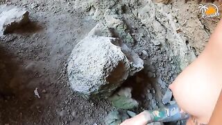 Outdoor celebration of reaching 25,000 subscribers on Pornhub by Owiazks