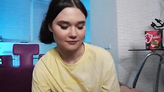 She was so horny she couldn't hold back and started to please