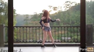 Jasmine J - It's You, a steamy balcony scene