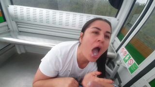 I get caught fucking in the Medellin cable car, the video went viral kathalina7777