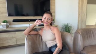 Casting of a young actress turned into a hot threesome