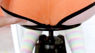 Cute step sis Lana gets her tight ass smashed by her step bro in a rough session