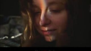 A beautiful girl is having passionate sex while her lover hugs her