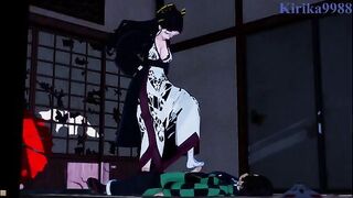 Hentai Daki is Horny & Starving for Dick Demon Slayer Uncensored
