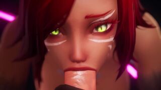 The foot fetish is served in the best way possible with this hot hentai video