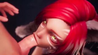 The foot fetish is served in the best way possible with this hot hentai video