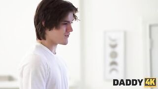 Older man from Daddy4K channel seduced his night walker girlfriend