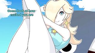 Rosalina grants your wish - extreme femdom hentai joi action